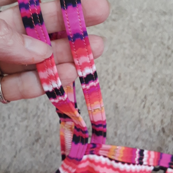 Colorful NWT Tummy Slimmer Bathing Suit Top - Picture 7 of 11